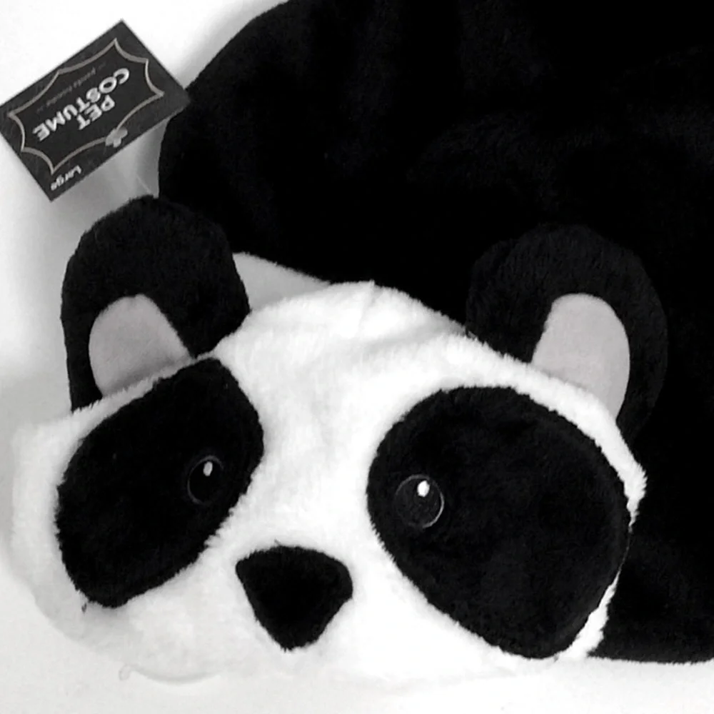 PET PANDA COSTUME NWT